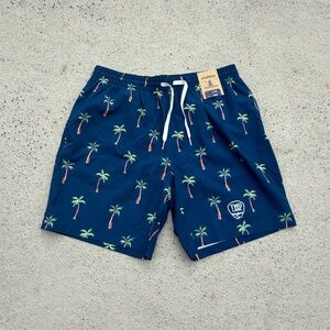 NWT Chubbies Navy Classic Swim Trunks Size XL